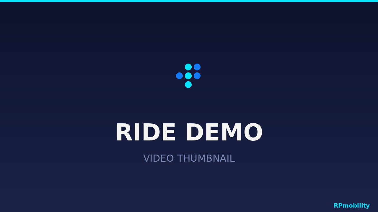 RPmobility 주행 영상
